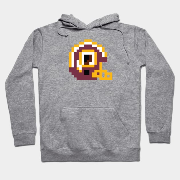 8 Bit Washington Redskins Helmet Hoodie by N8I